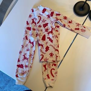 Hanna Anderson organic cotton Christmas pajamas